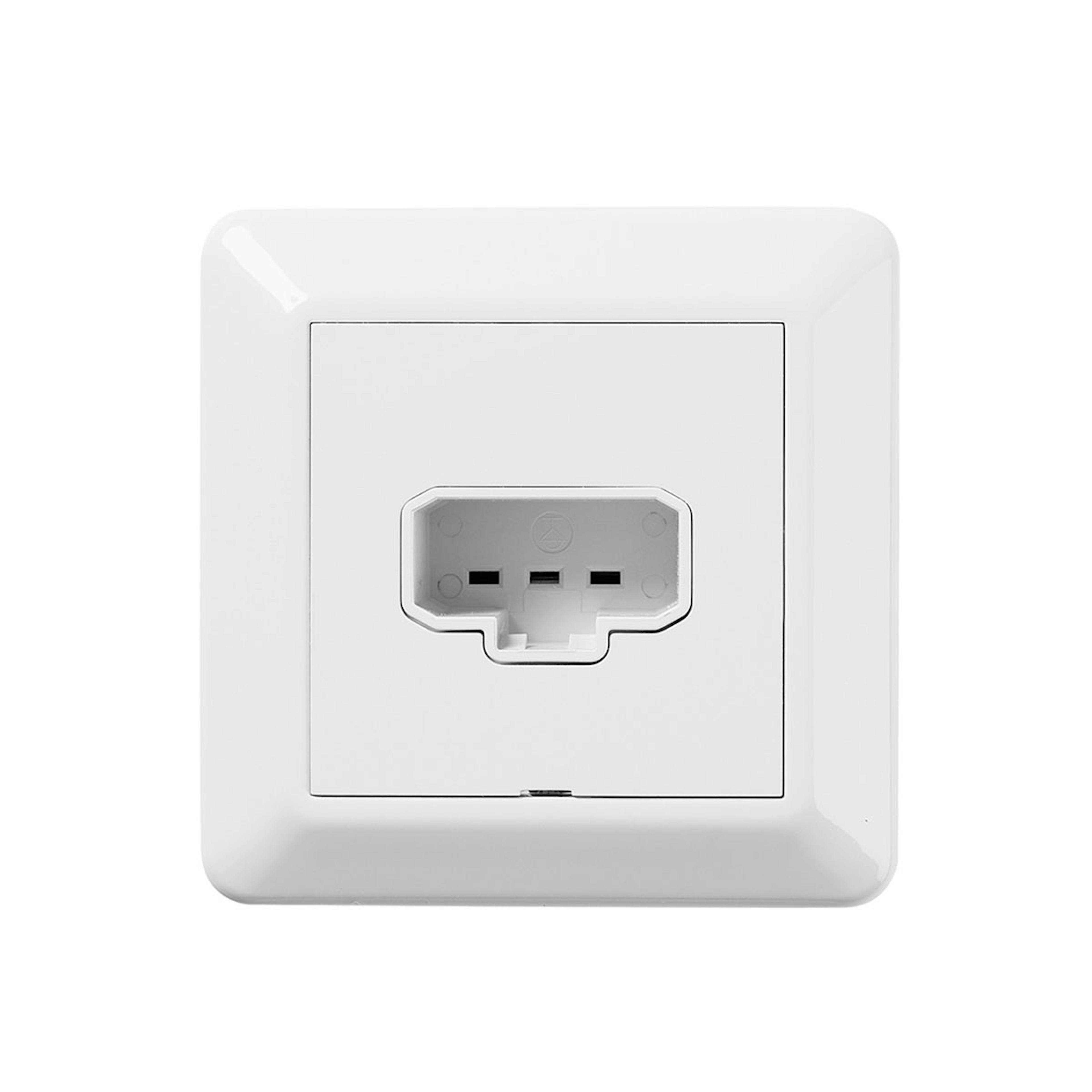 Vägguttag Elko DCL Med Stickpropp 2p RS Renvit