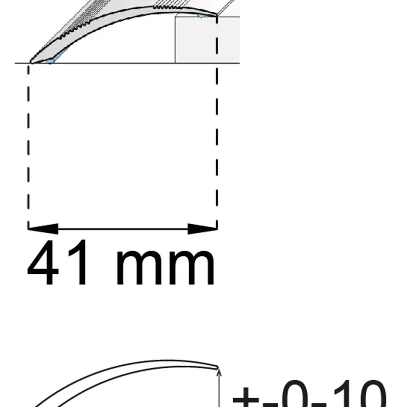 Nivålist Habo SA78 Ek 40 mm