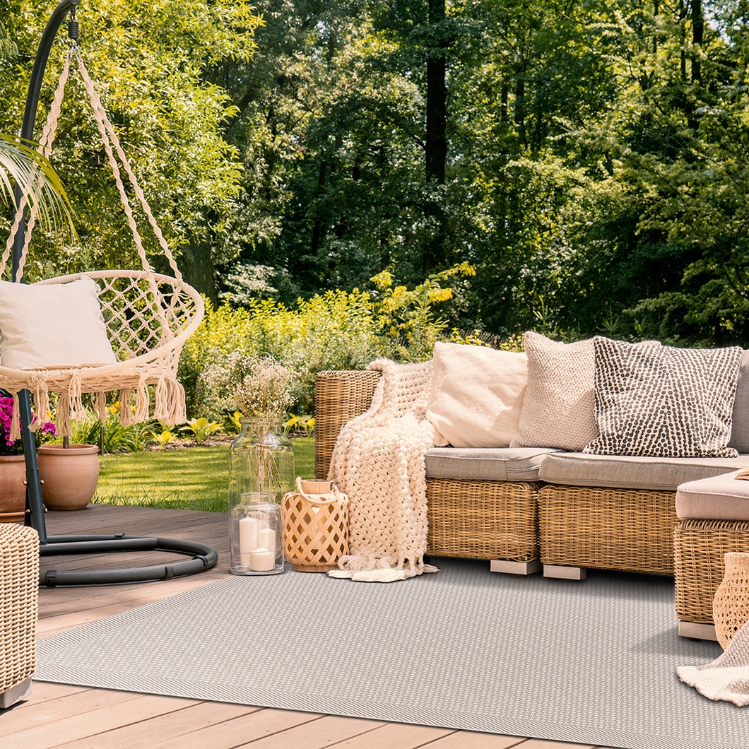 Utomhusmatta KM Carpets Miami Kvadrat