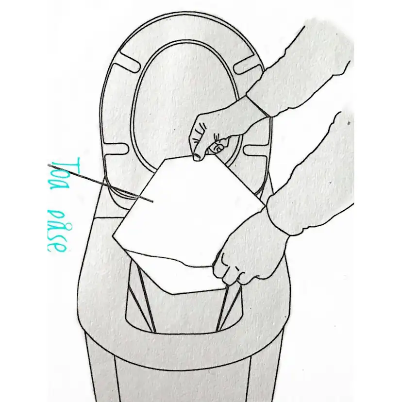 Påsar för Förbränningstoalett Purolett 500-pack