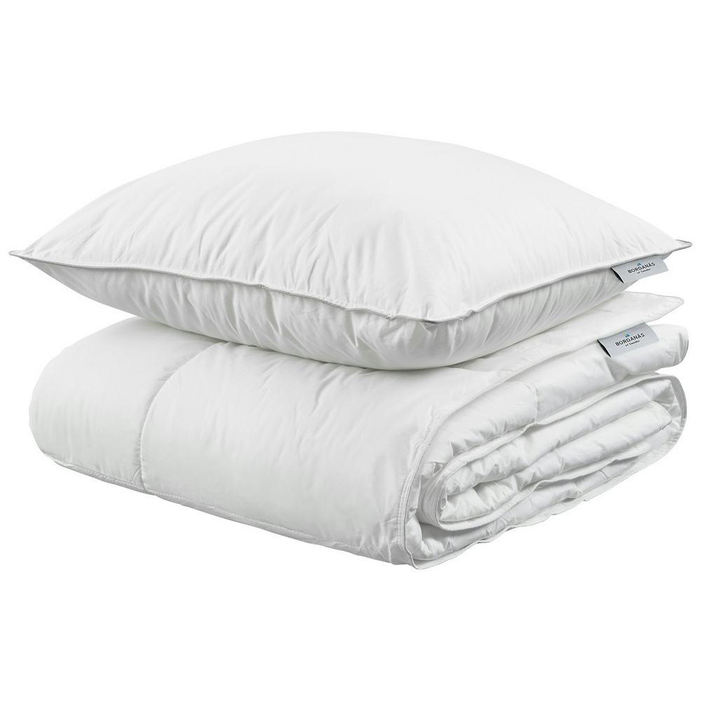 Hotelltäcke & Kudde Borganäs of Sweden Enkelsäng