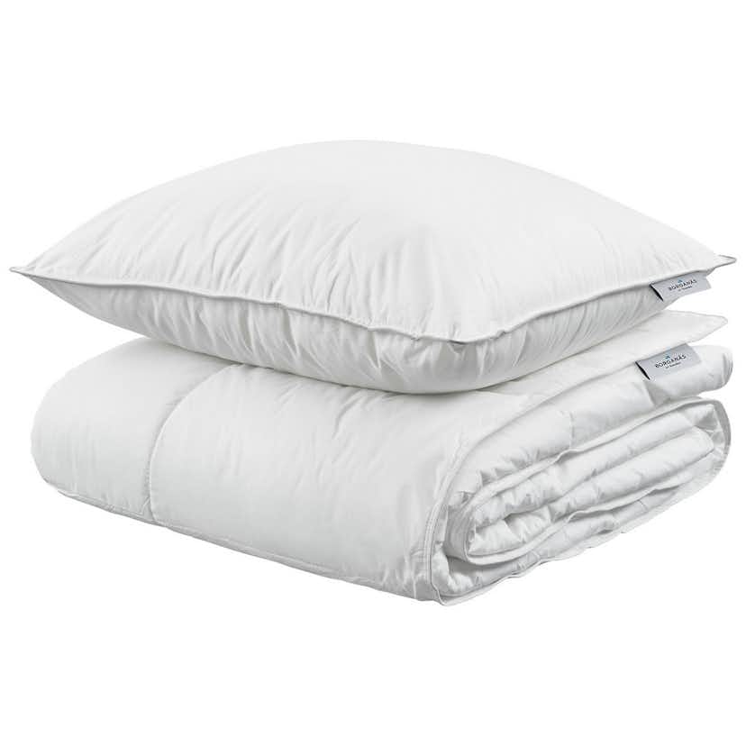 Hotelltäcke & Kudde Borganäs of Sweden Enkelsäng