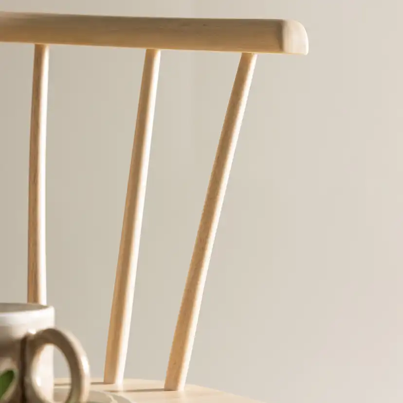 Kökssoffa Venture Home Bobby Vittvättad Träsoffa Inomhus 120 cm