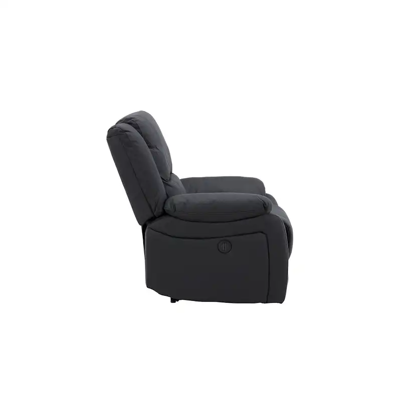 Reclinerfåtölj Venture Home Singapore Svart Fåtölj Polyester