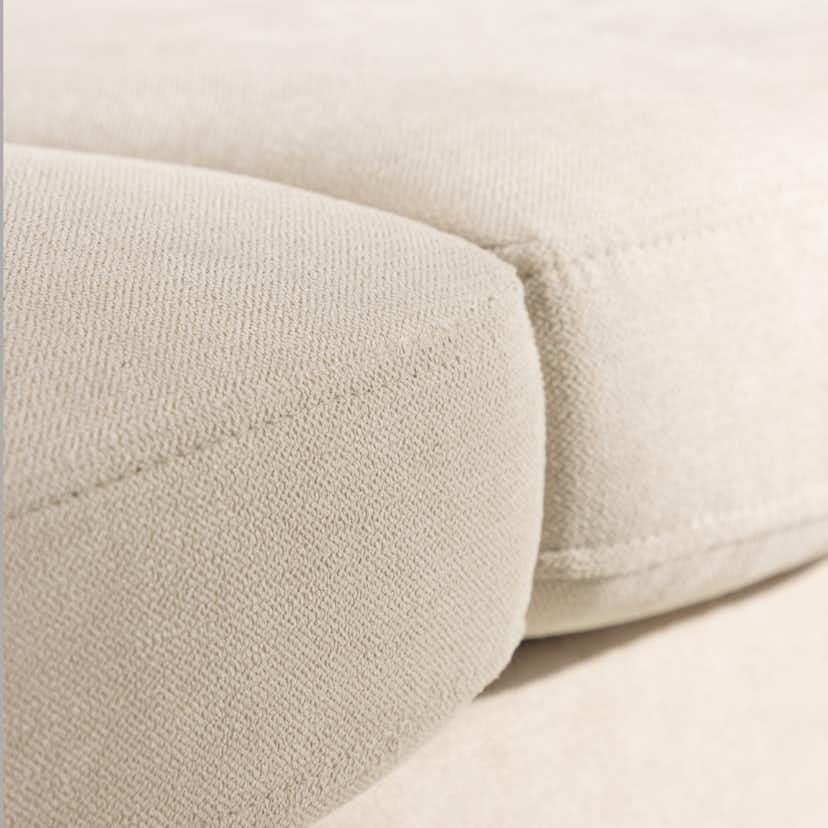 3-sitssoffa Venture Home Zero Ljusbeige 183,5 cm