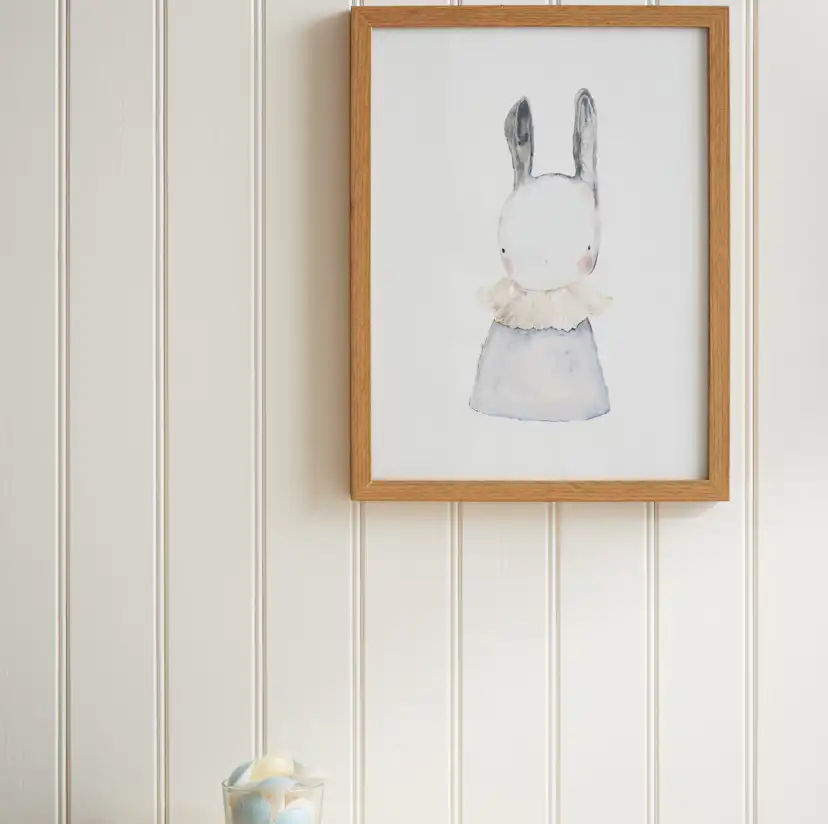 Innerpanel Moelven Furu 13x95x2700 mm Trend Pärlspont Målad Vit 8 st/bnt