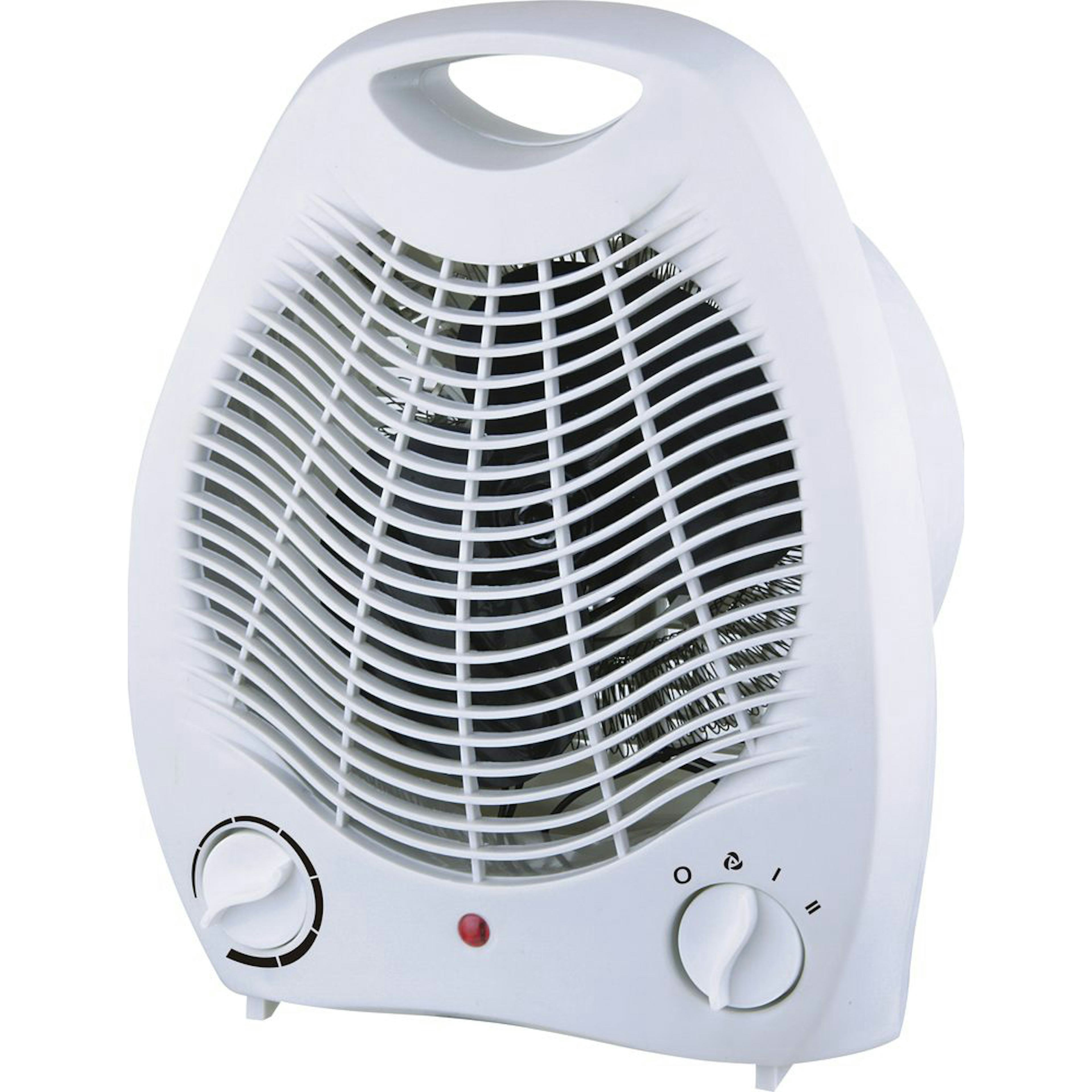 Värmefläkt Gelia Plast 2000 W Vit med bärhandtag