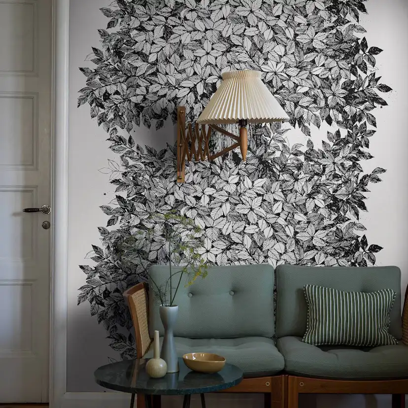 Tapet Boråstapeter Viola Gråsten Hassel 1950