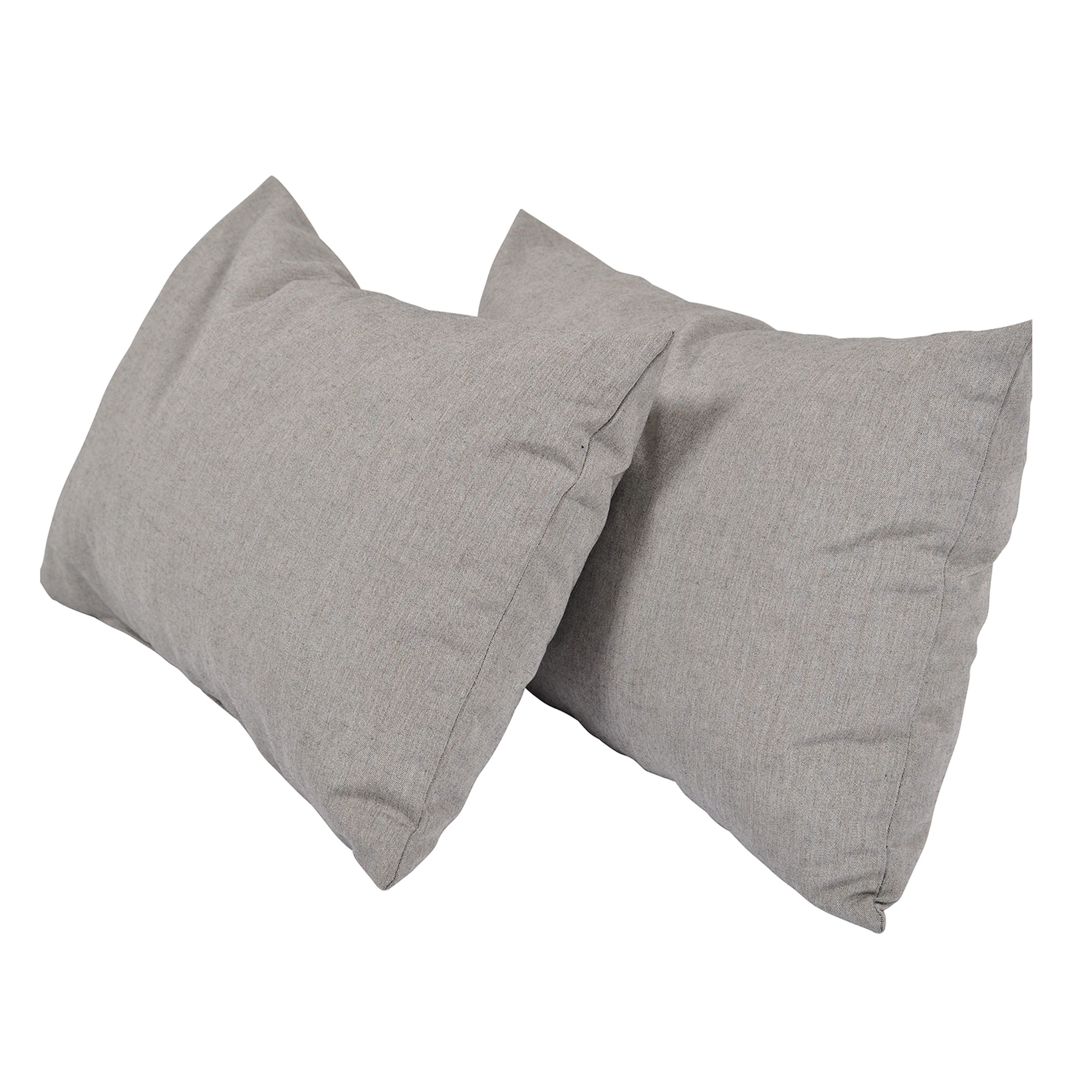 Sidokuddar Fritab Flock Askgrå