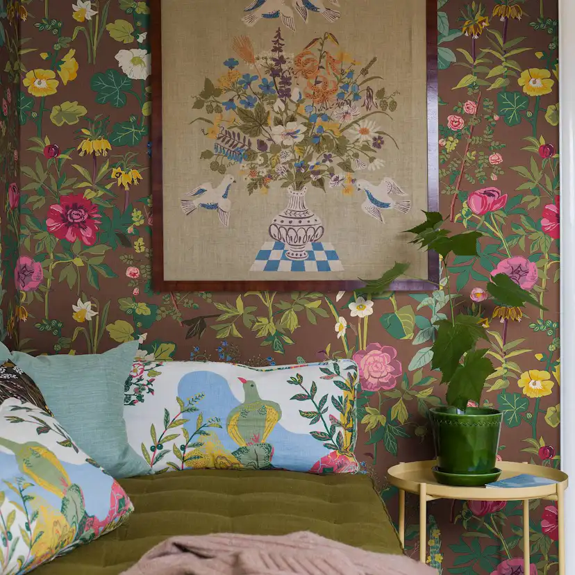 Tapet Boråstapeter Gocken Jobs Sommar 1954