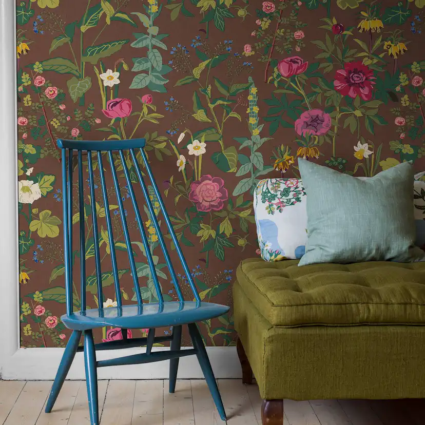 Tapet Boråstapeter Gocken Jobs Sommar 1954