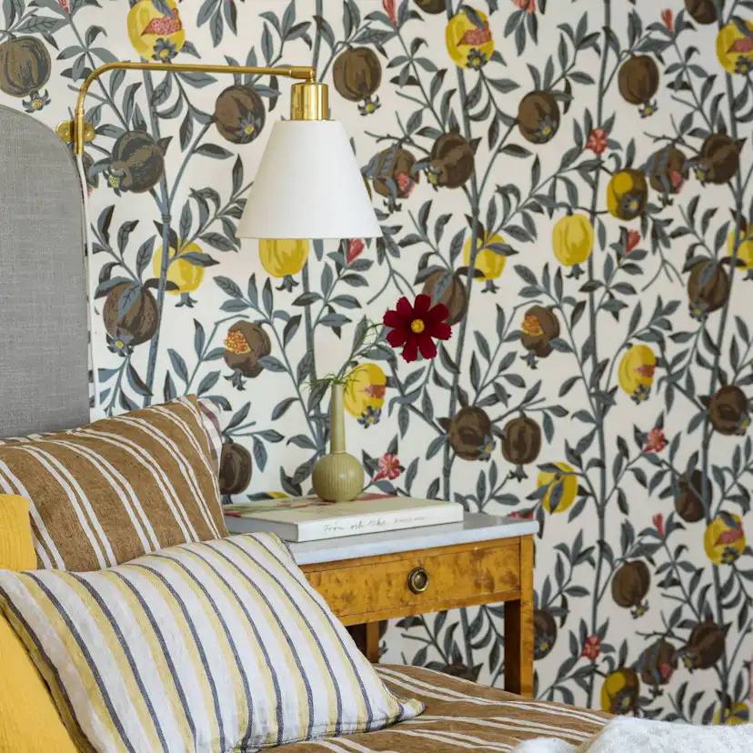 Tapet Boråstapeter Gocken Jobs Granatäpple 1959