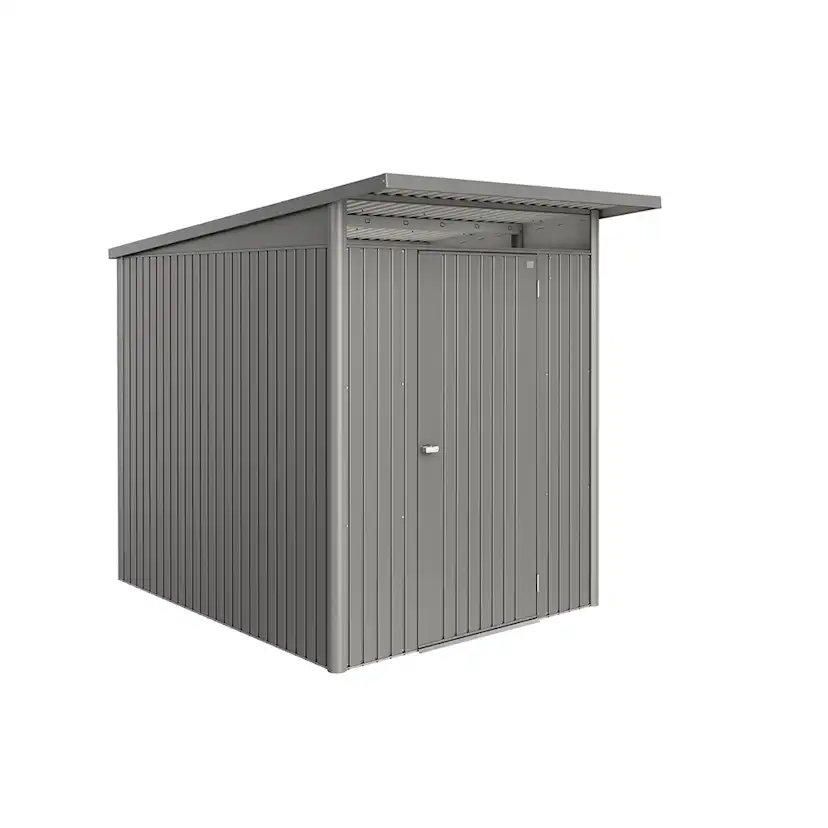 Redskapsbod Biohort Avantgarde Eco A2 Metallic Kvartsgrå Standarddörr