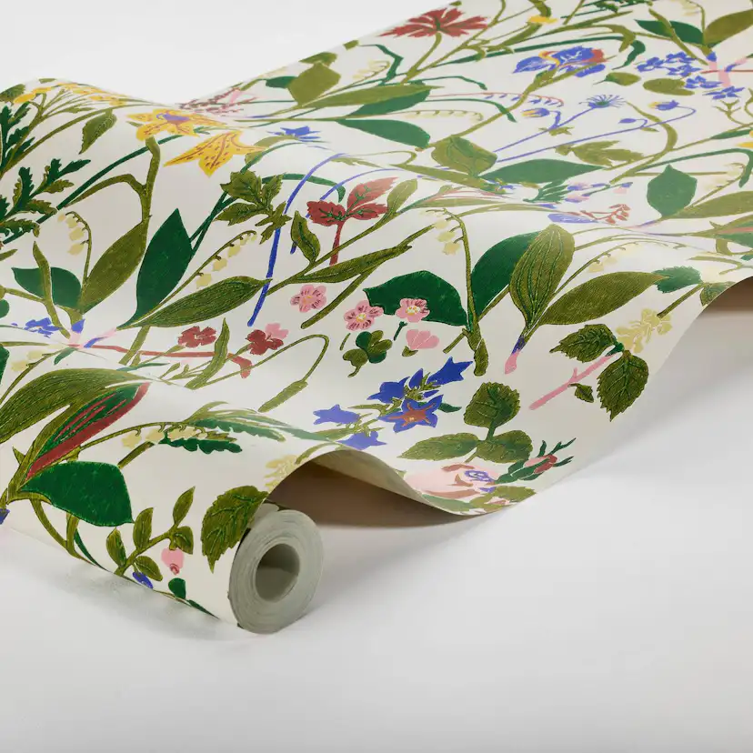 Tapet Boråstapeter Gocken Jobs Ros och Lilja 1962