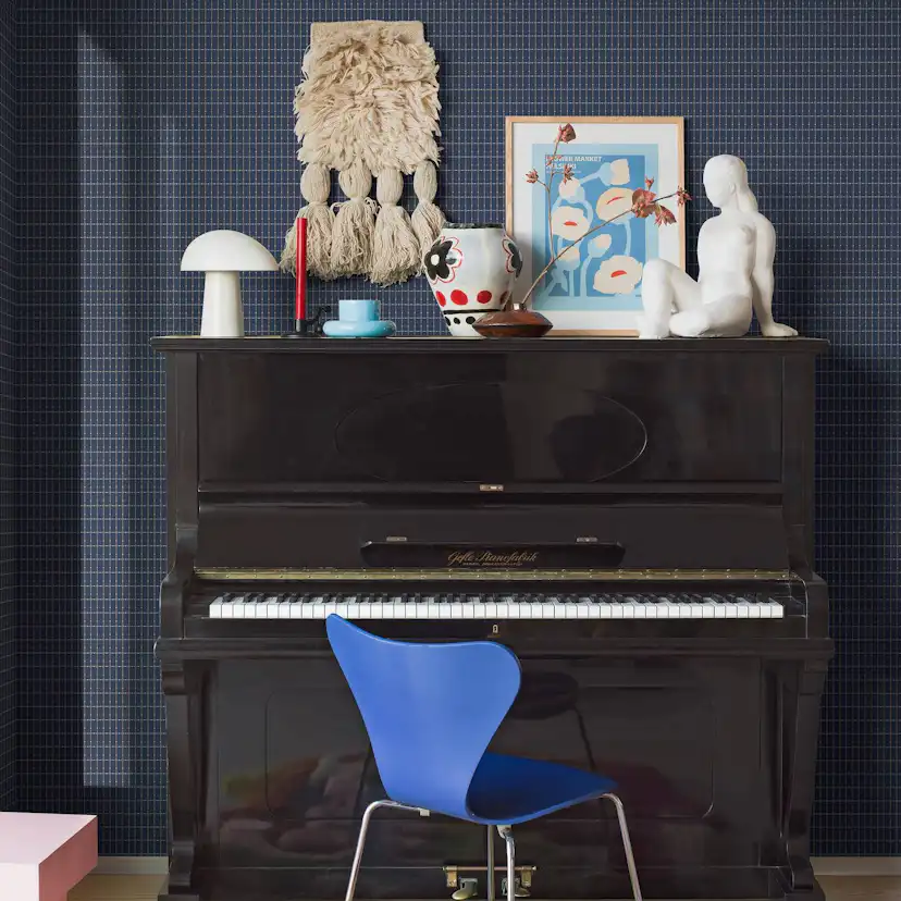 Tapet Boråstapeter Alvar Aalto M.I.T 1965