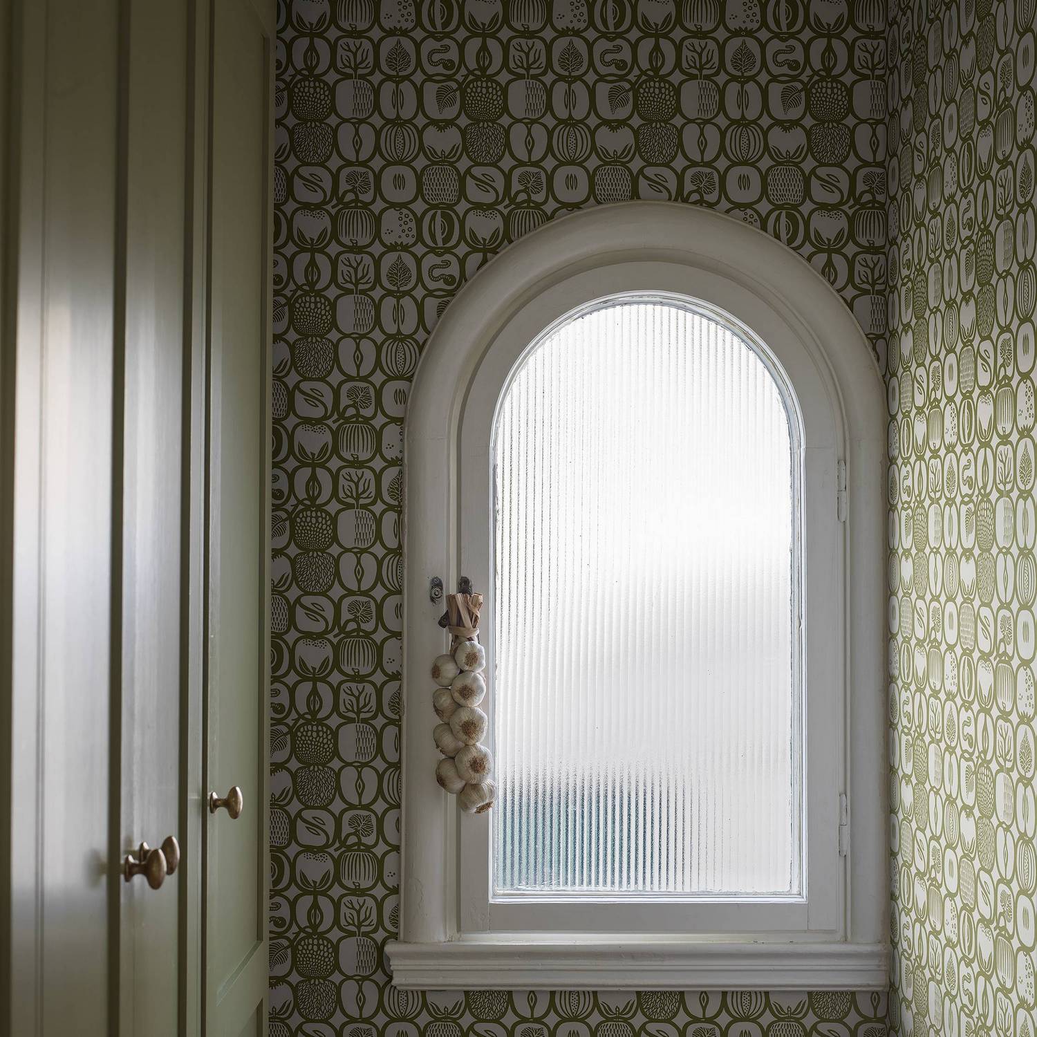 Tapet Boråstapeter Stig Lindberg Fruktlåda 1971