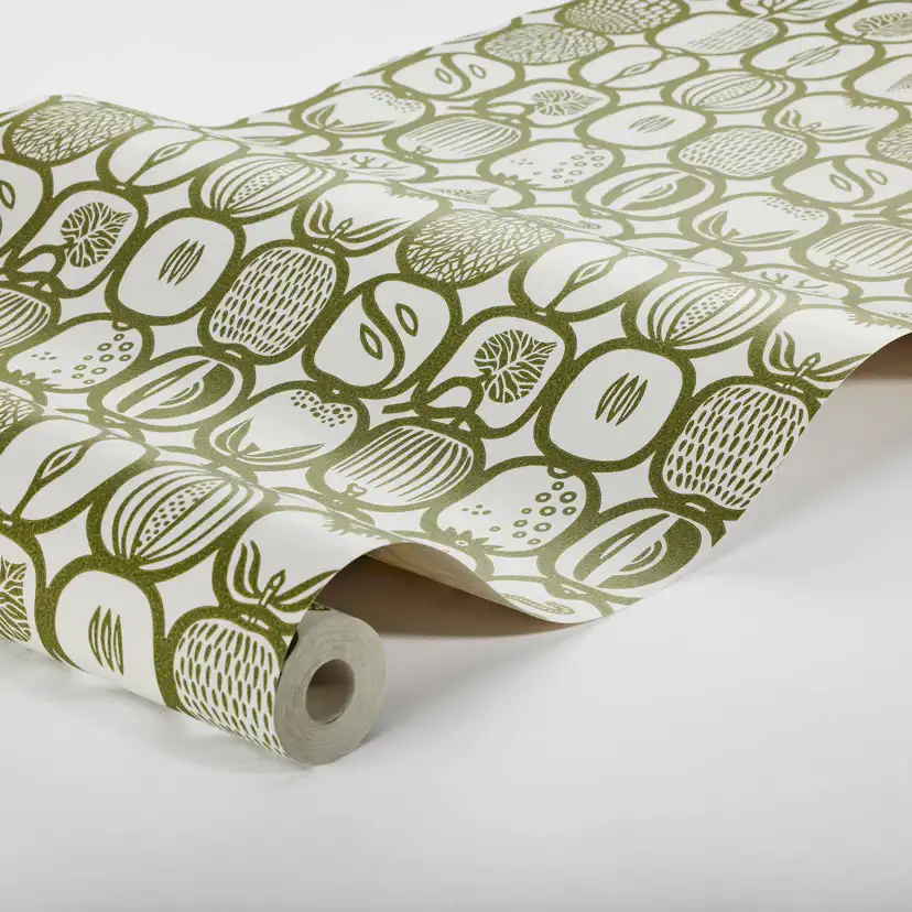 Tapet Boråstapeter Stig Lindberg Fruktlåda 1971