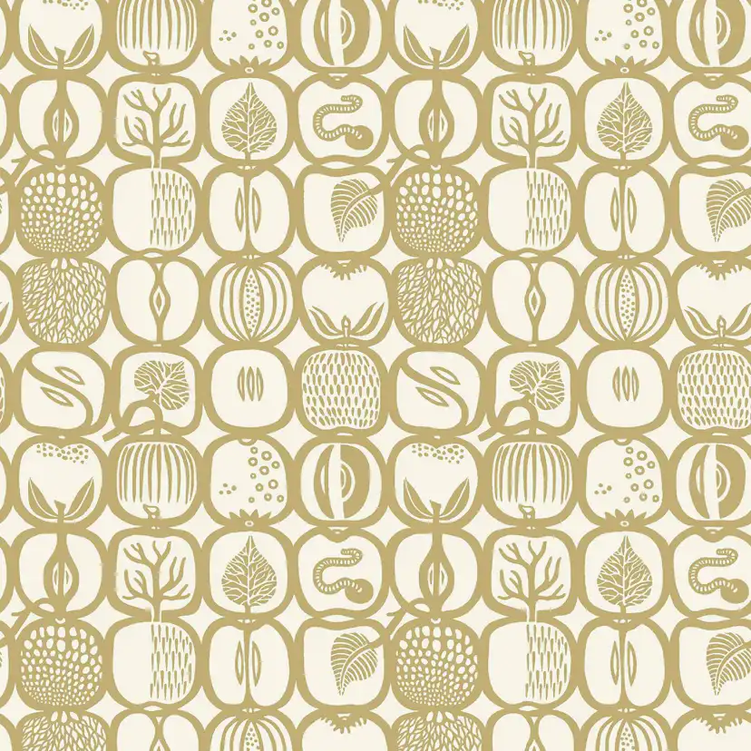 Tapet Boråstapeter Stig Lindberg Fruktlåda 1972