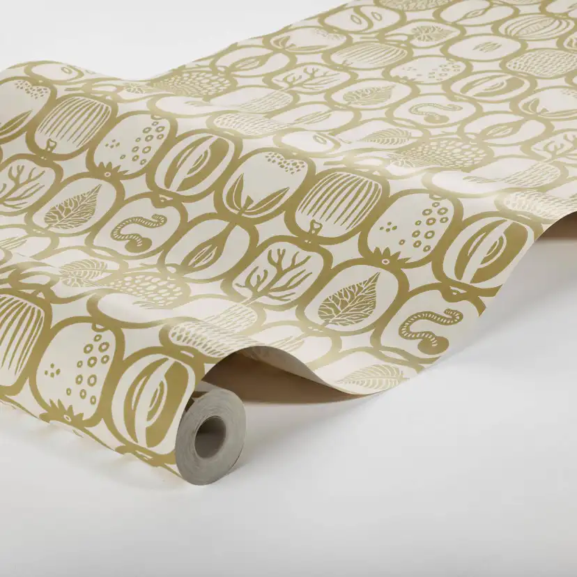 Tapet Boråstapeter Stig Lindberg Fruktlåda 1972