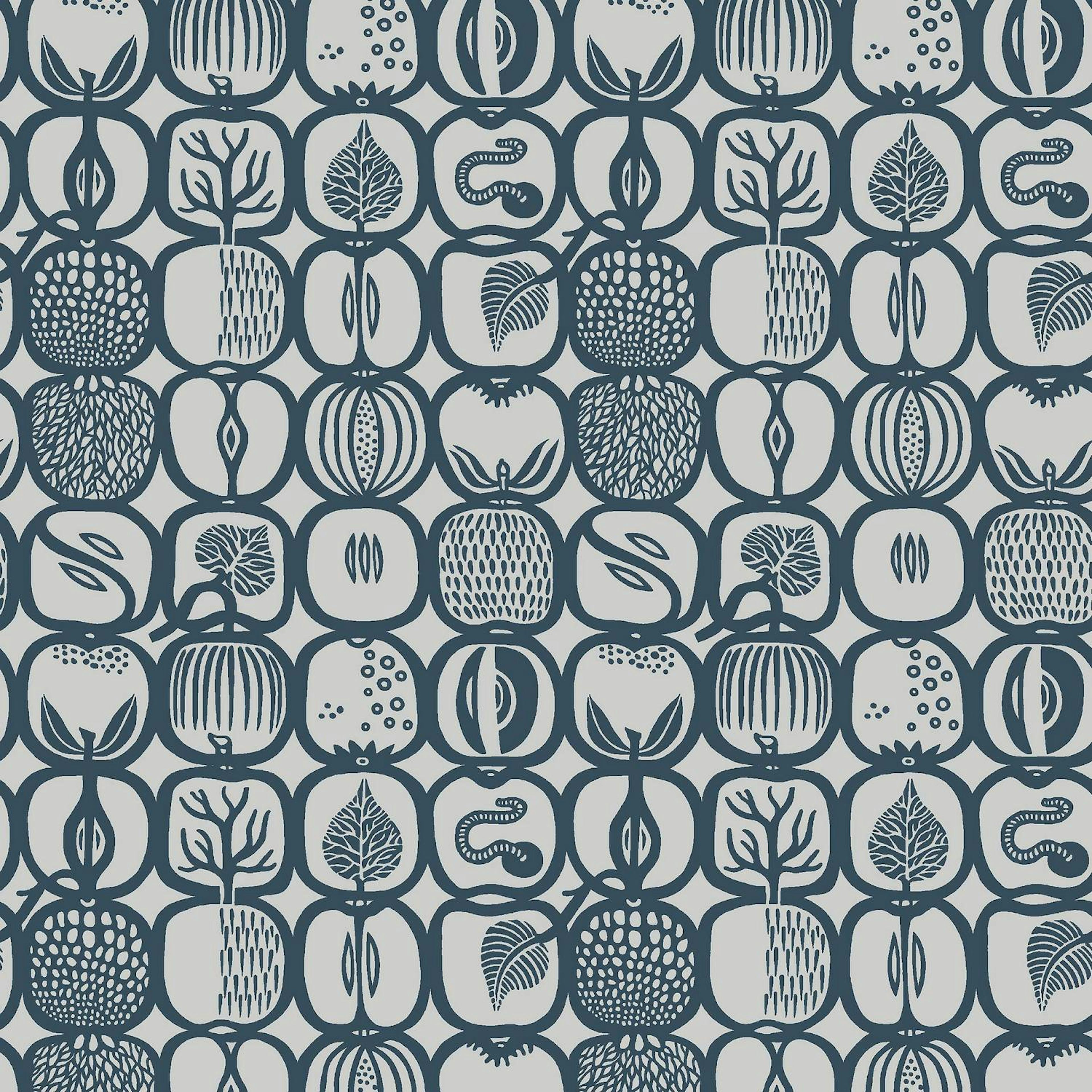 Tapet Boråstapeter Stig Lindberg Fruktlåda 1973