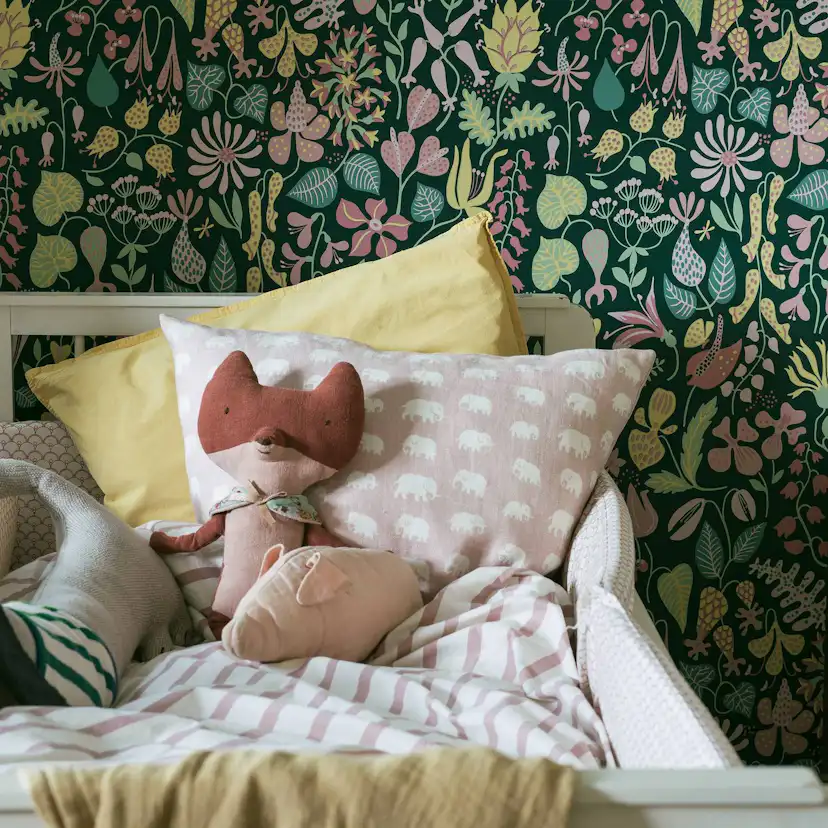 Tapet Boråstapeter Stig Lindberg Herbarium 1976