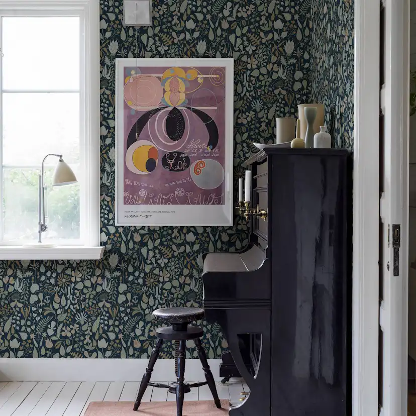 Tapet Boråstapeter Stig Lindberg Herbarium 1977