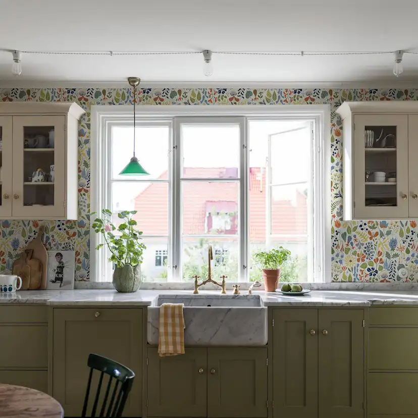 Tapet Boråstapeter Stig Lindberg Herbarium 1978