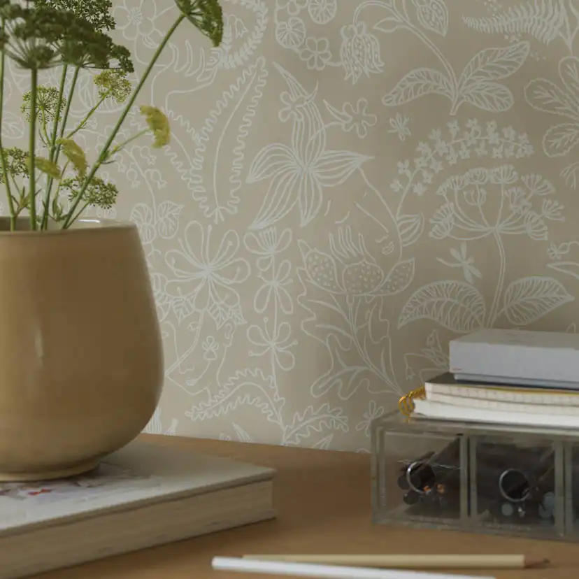 Tapet Boråstapeter Stig Lindberg Grazia 1979