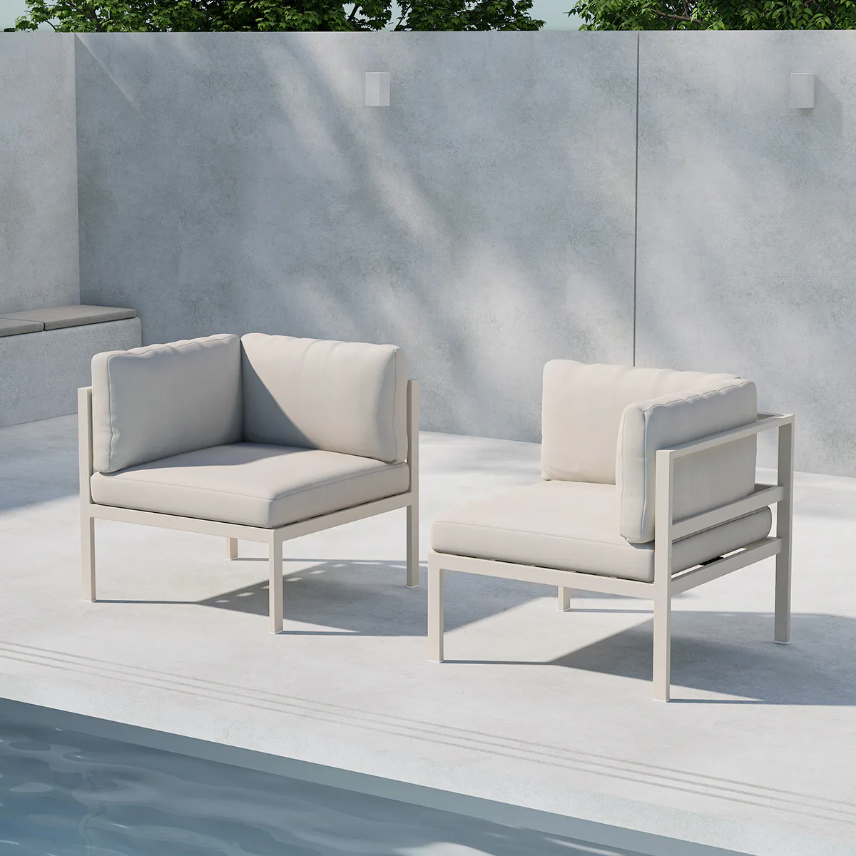 Soffmodul Venture Home Copacabana Hörn Utomhus