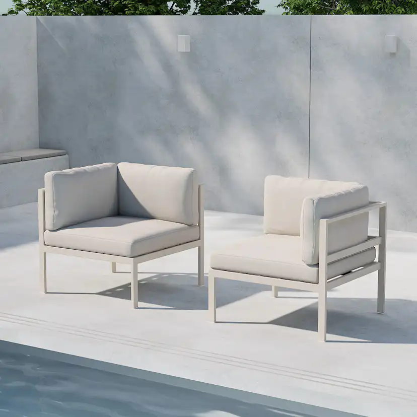 Soffmodul Venture Home Copacabana Hörn Utomhus