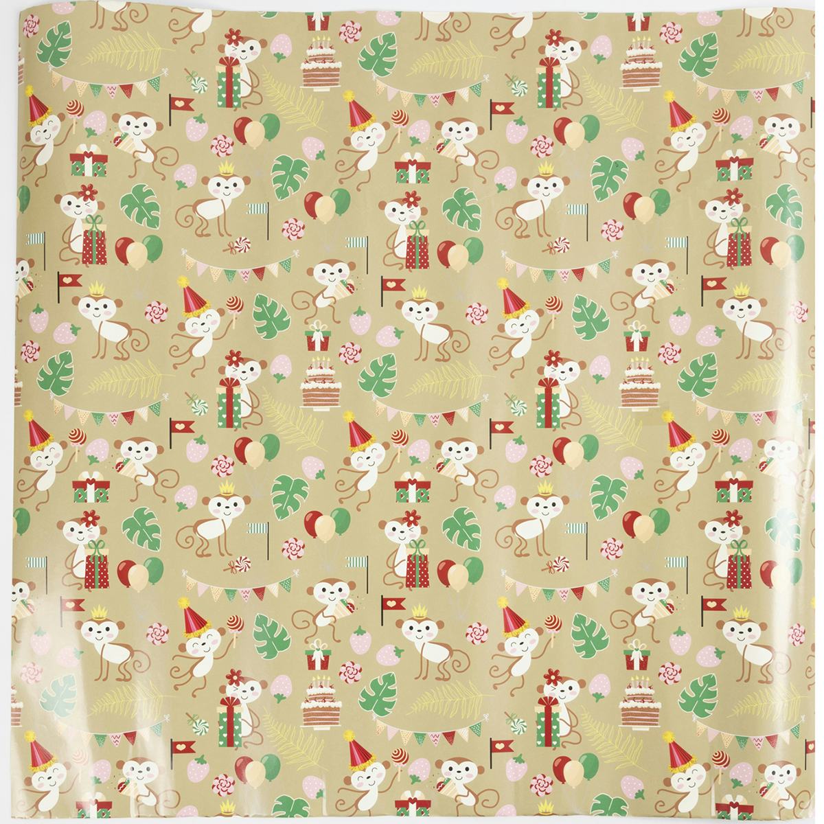 Presentpapper Creativ Company Festliga Apor 100 m