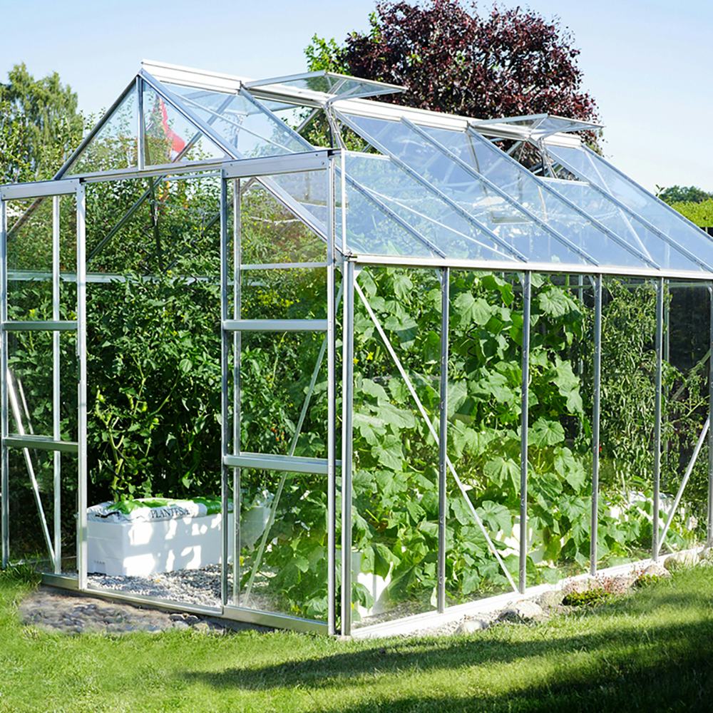 Växthus Vitavia Uranus 9,9 m2 med Sockel
