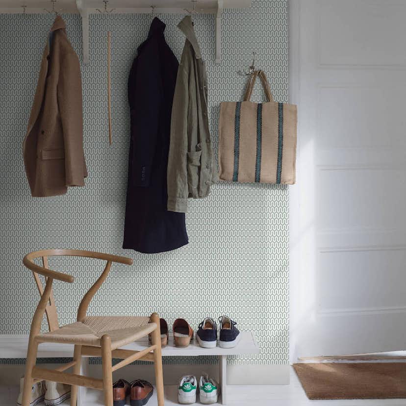 Tapet Boråstapeter Arne Jacobsen Ypsilon 1990