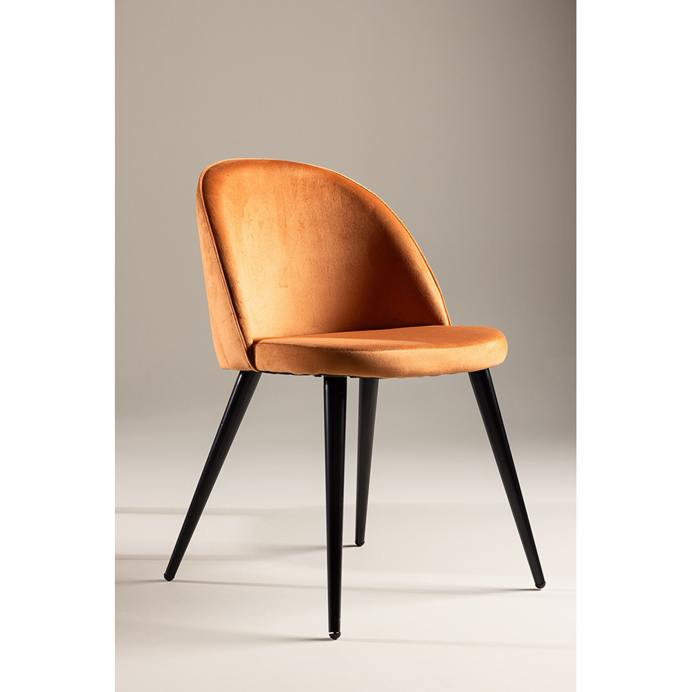 Matstol Venture Home Velvet Svart Ben