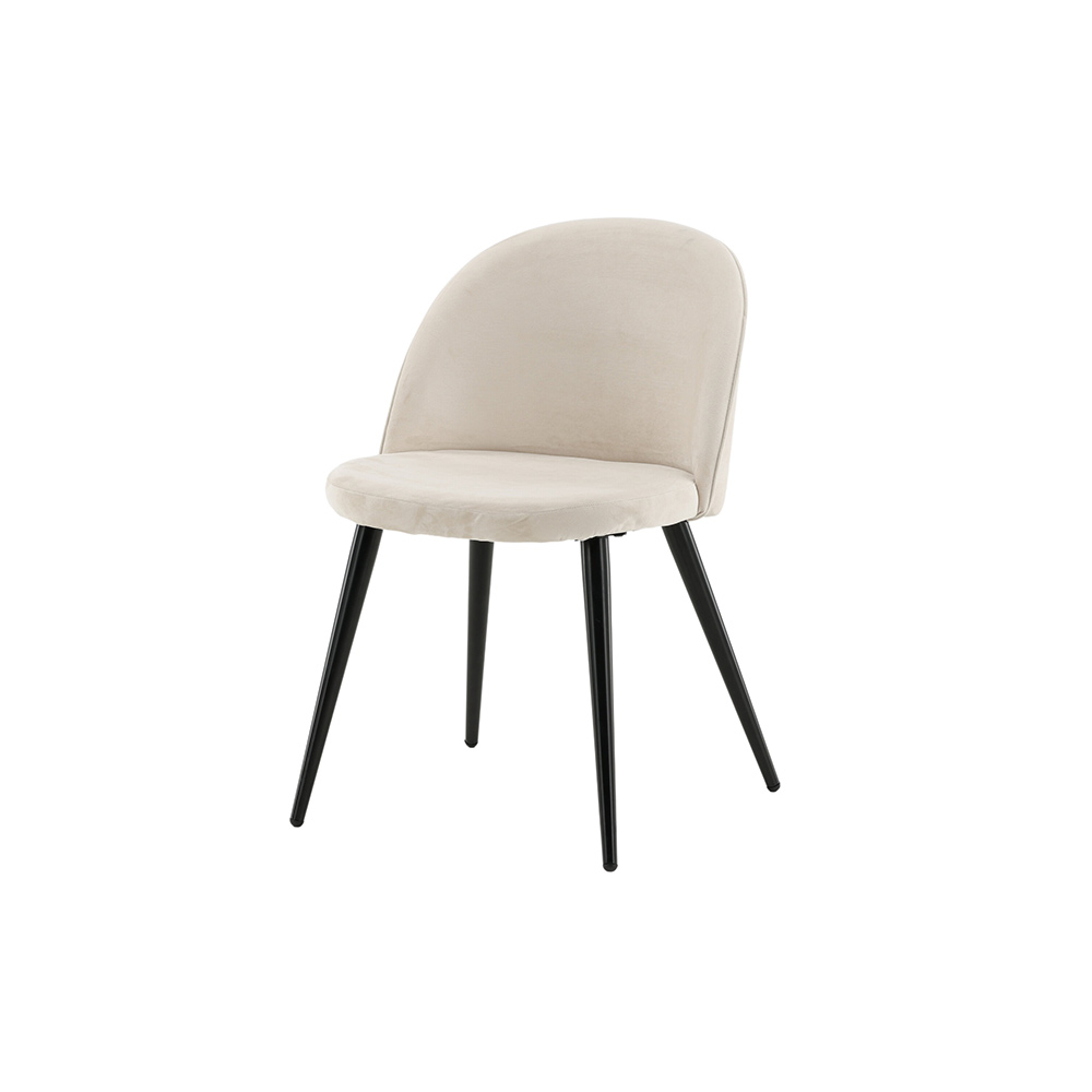 Matstol Venture Home Velvet Svart Ben