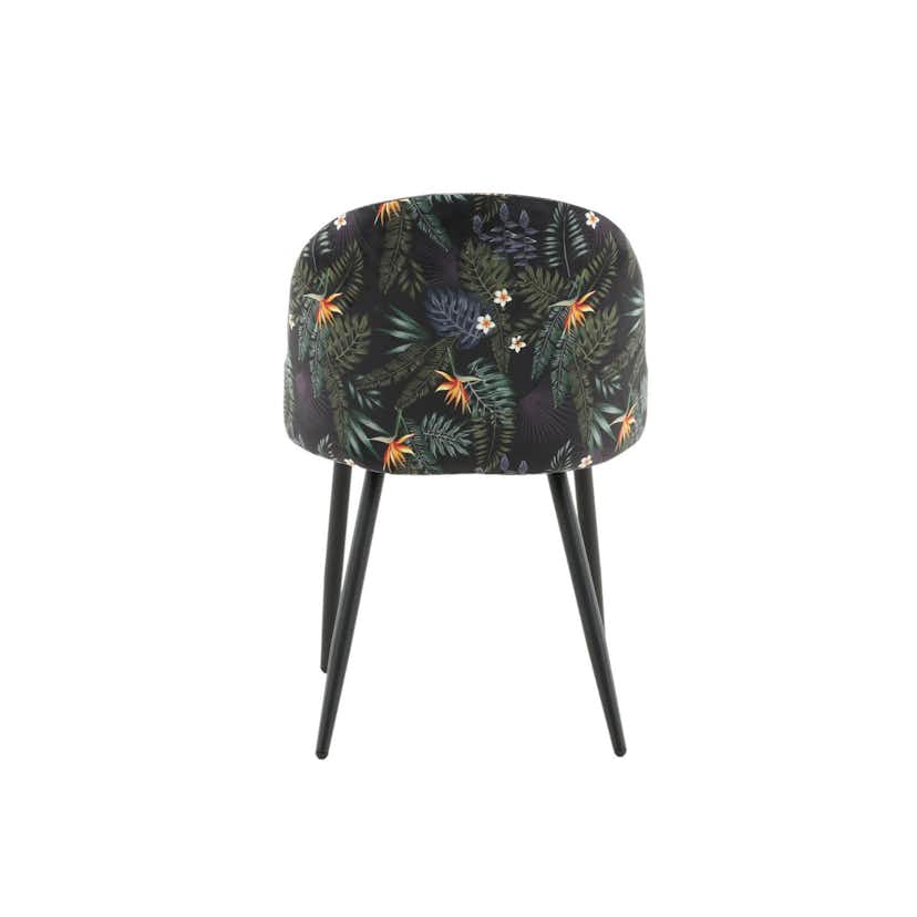 Matstol Venture Home Velvet Blommönstrad