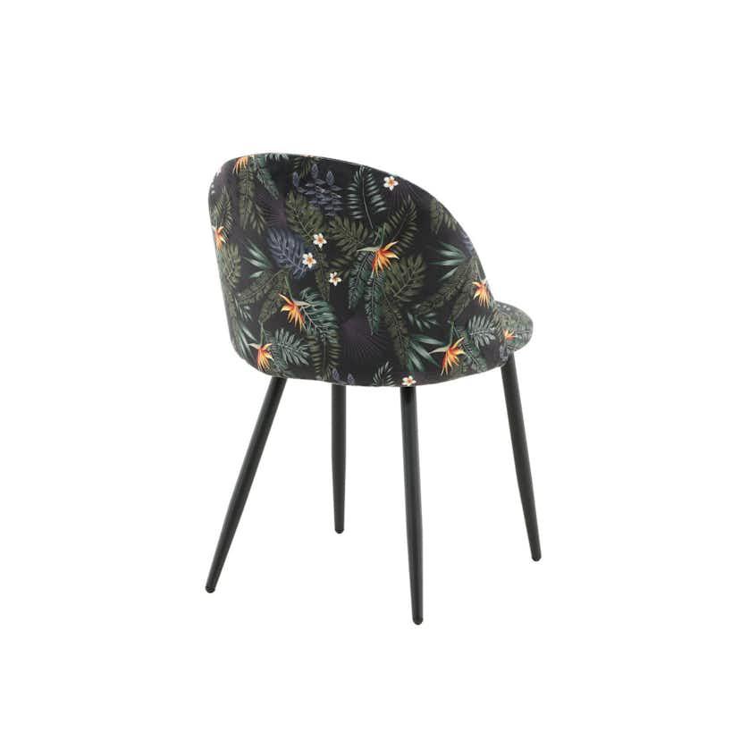 Matstol Venture Home Velvet Blommönstrad