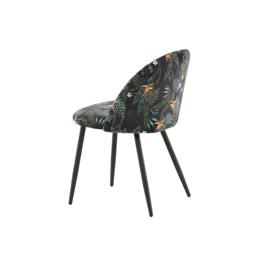Matstol Venture Home Velvet Blommönstrad