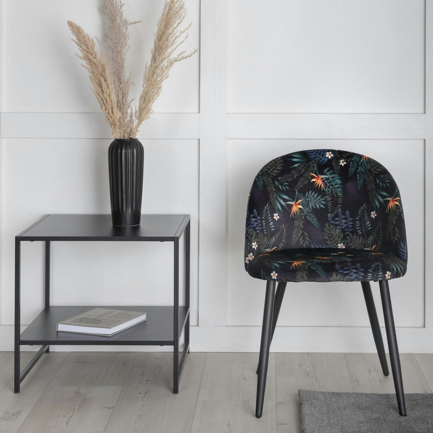 Matstol Venture Home Velvet Blommönstrad