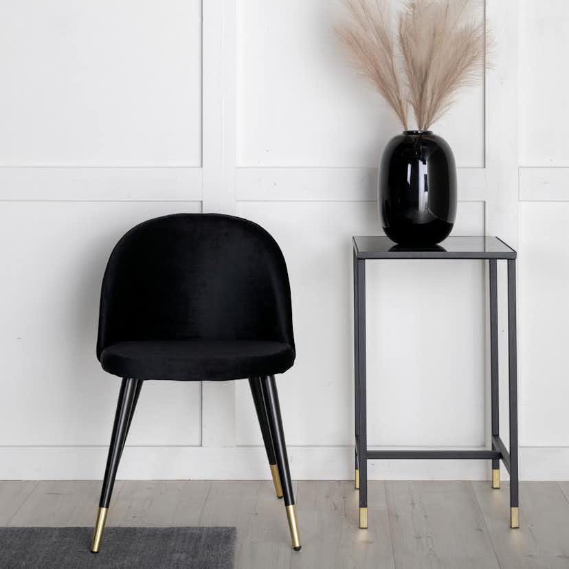 Matstol Venture Home Velvet Mässing