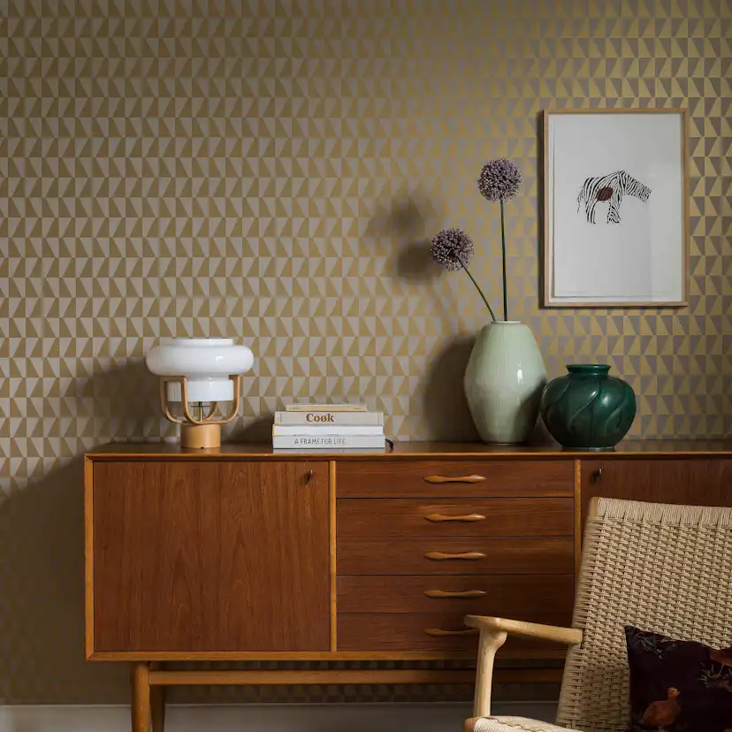 Tapet Boråstapeter Arne Jacobsen Trapez 1992