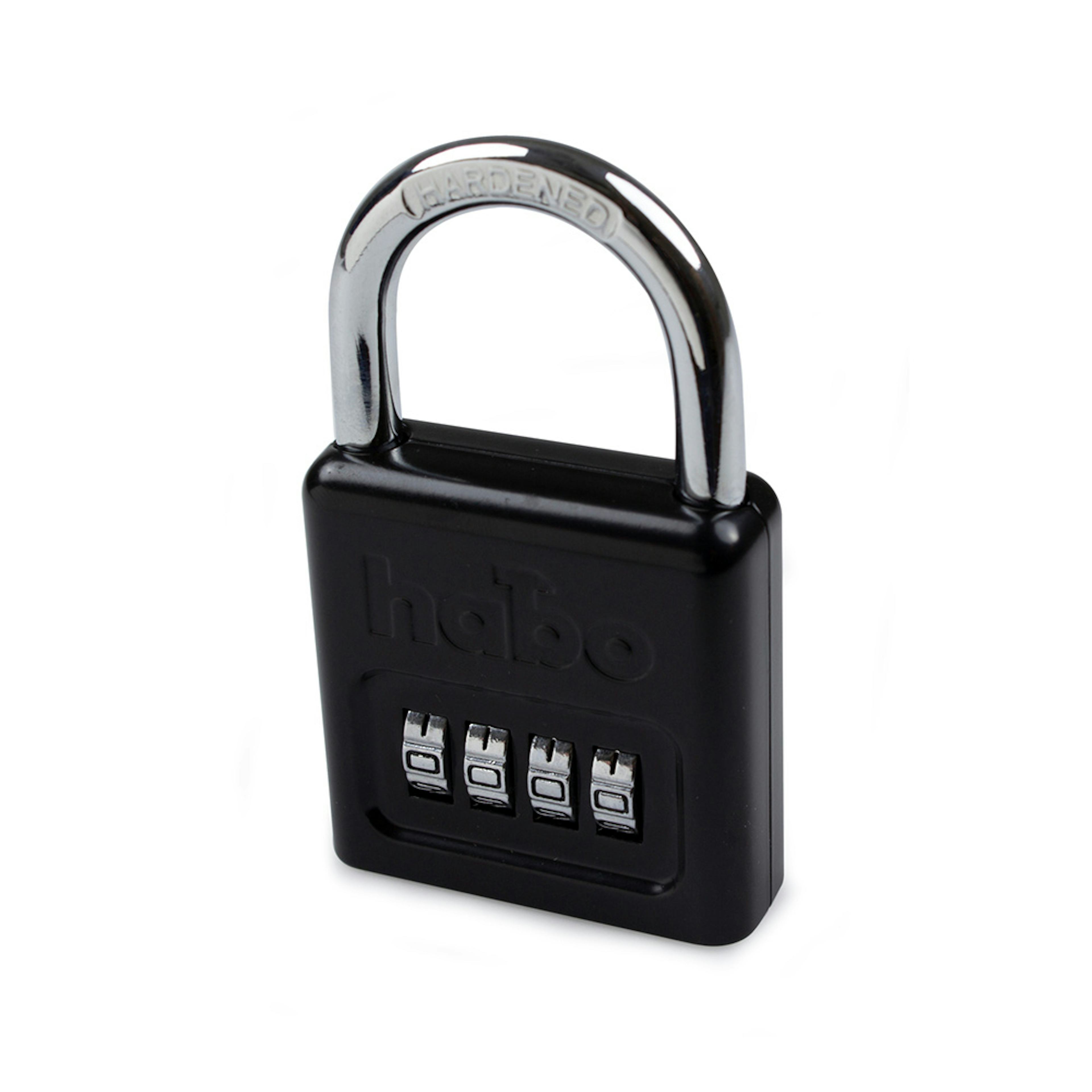 Hänglås Habo 203-50 Kombi Svart