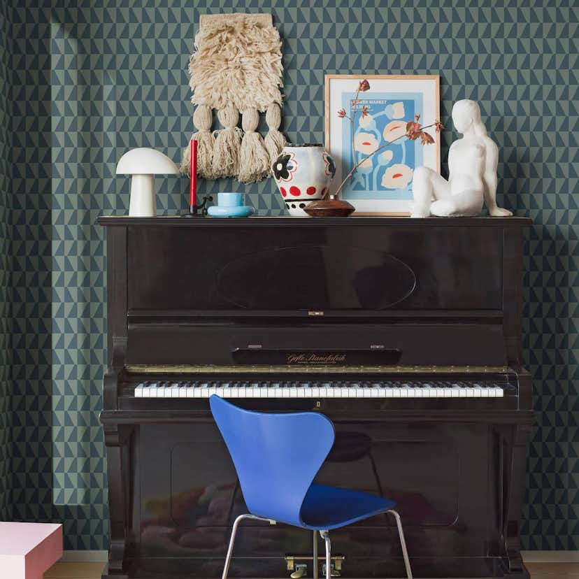 Tapet Boråstapeter Arne Jacobsen Trapez 1995