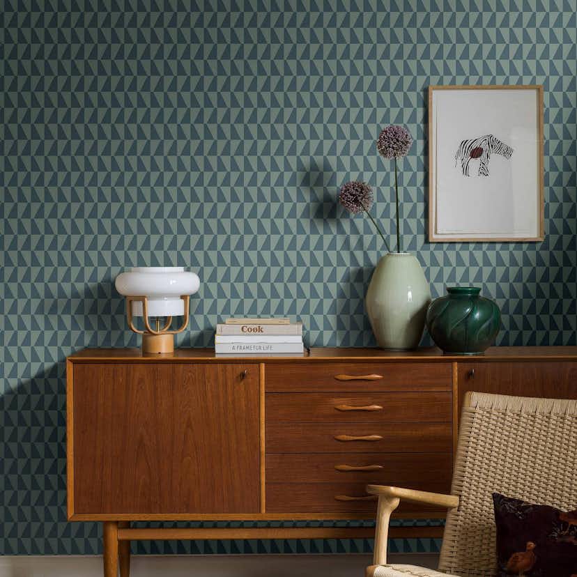 Tapet Boråstapeter Arne Jacobsen Trapez 1995