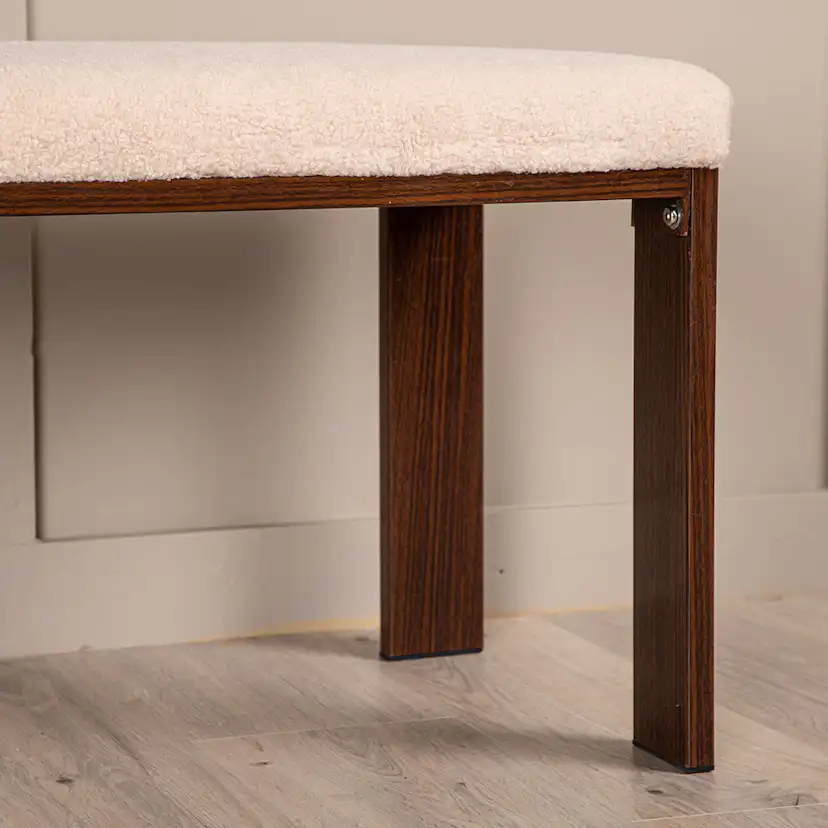 Sittbänk Venture Home Chester Off White Rektangulär Bänk 120cm