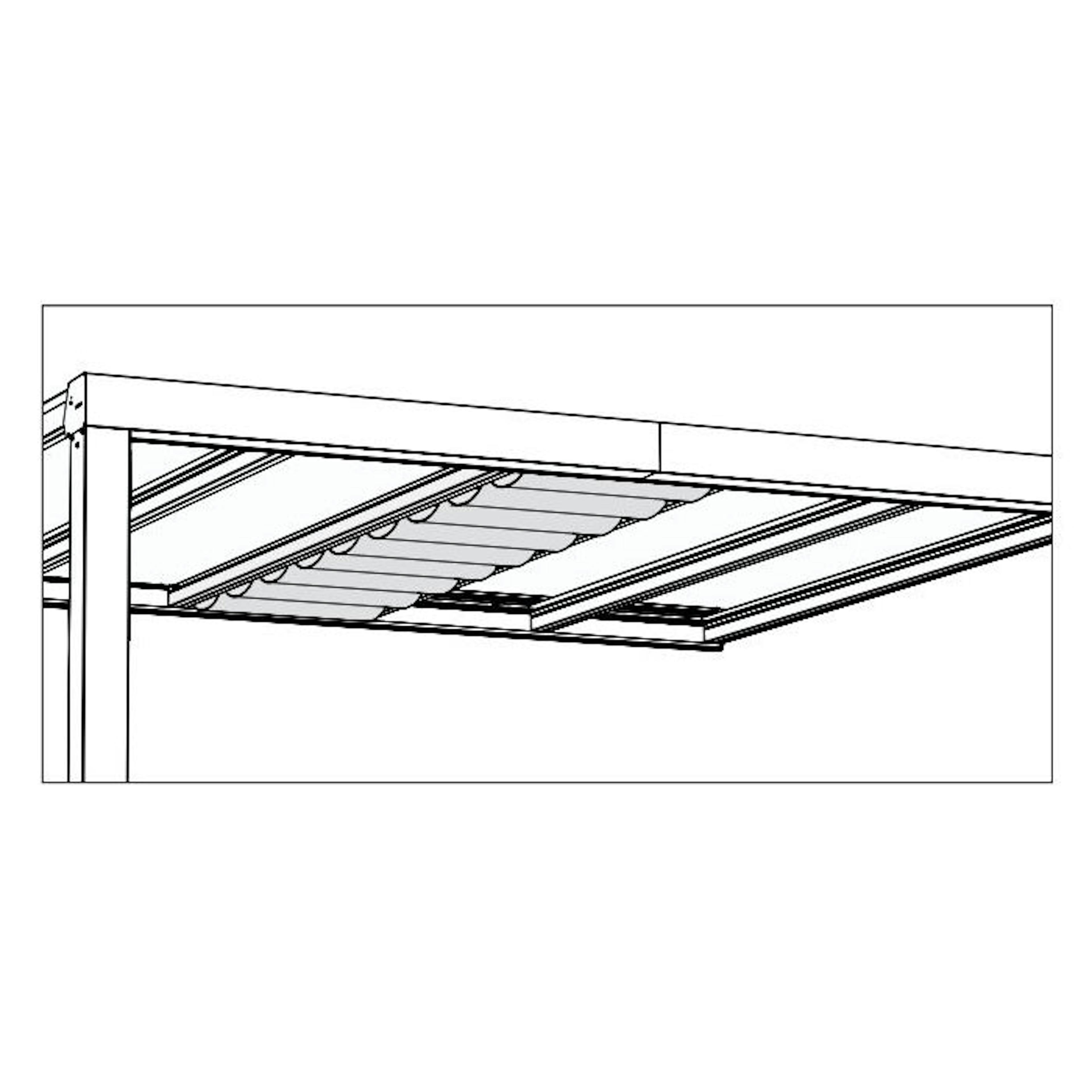 Gardinsetförlägning Canopia by Palram Stockholm