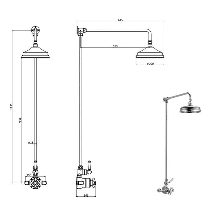 Takduschset Imperial Lichfield