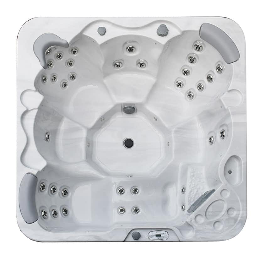 Spabad Westerbergs Sandhamn 42 Jets Vit med Lock