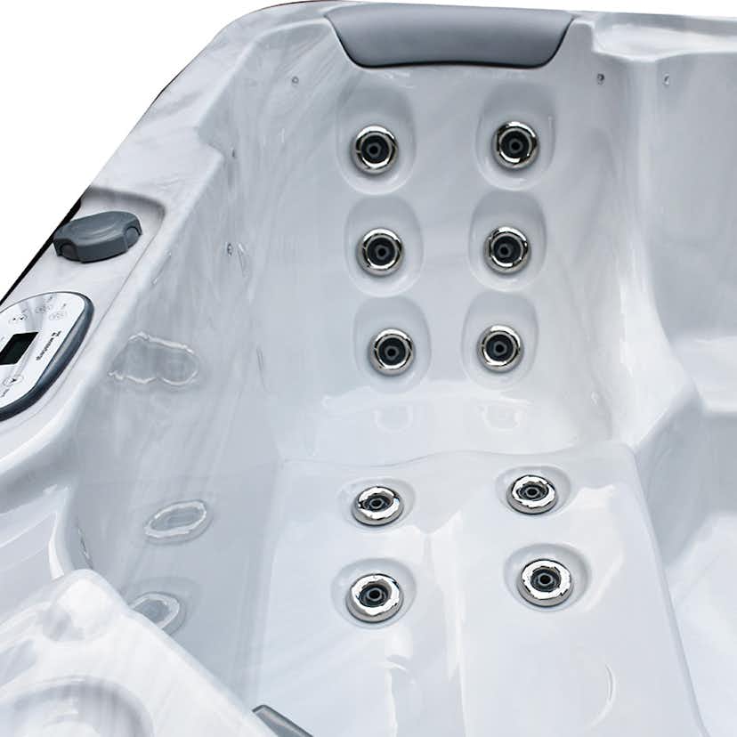 Spabad Westerbergs Sandhamn 42 Jets Vit med Lock