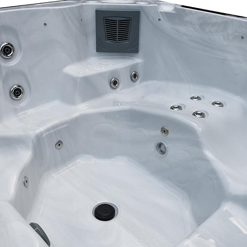 Spabad Westerbergs Sandhamn 42 Jets Vit med Lock